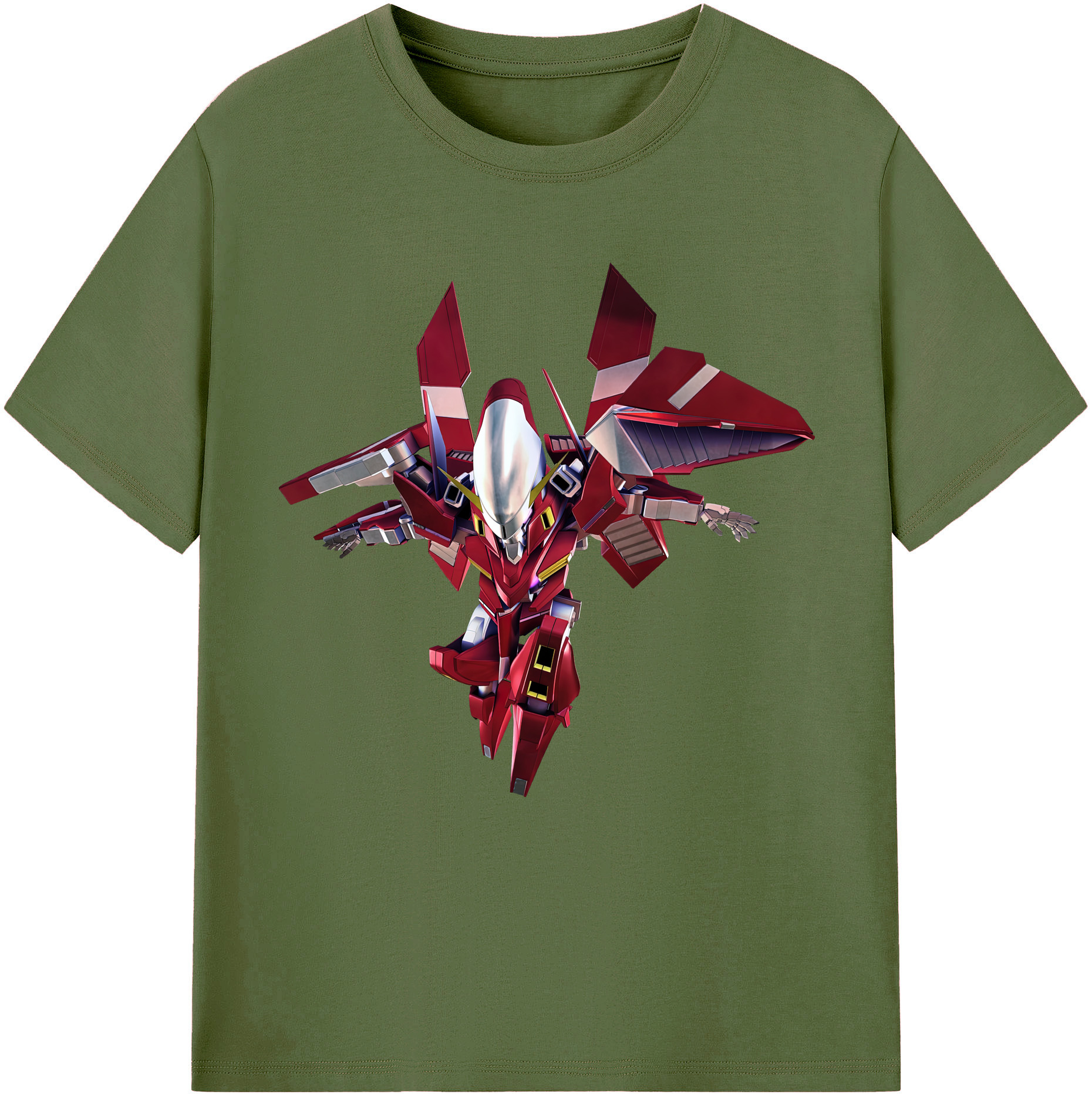（画像用） 機動戦士ガンダム Mobile Suit Gundam 綿100％半袖Tシャツ（フロントプリント）